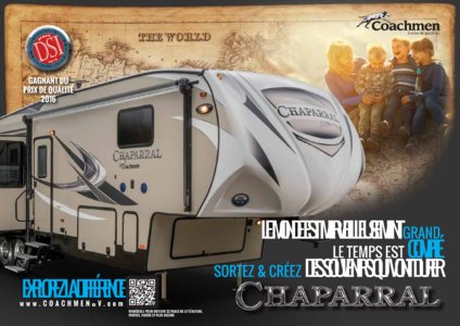 2017 Coachmen Chaparral French Brochure page 1