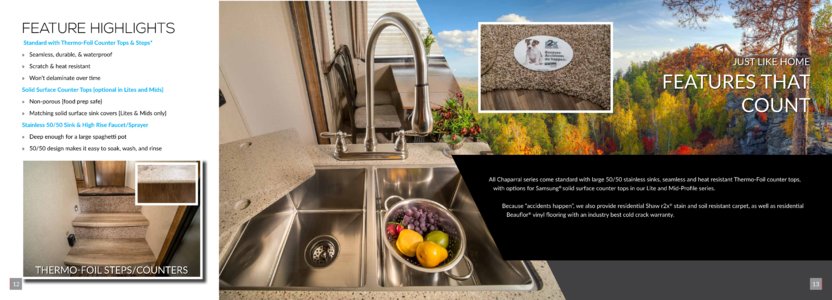 2017 Coachmen Chaparral Brochure page 7