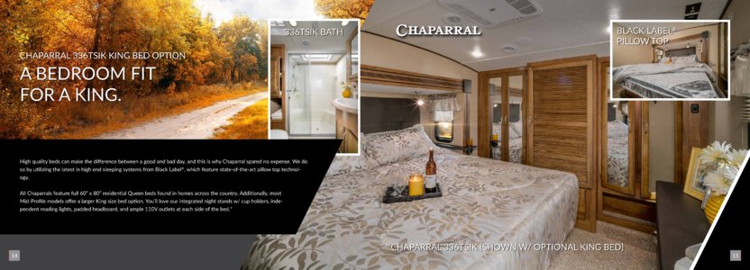 2017 Coachmen Chaparral Brochure page 8