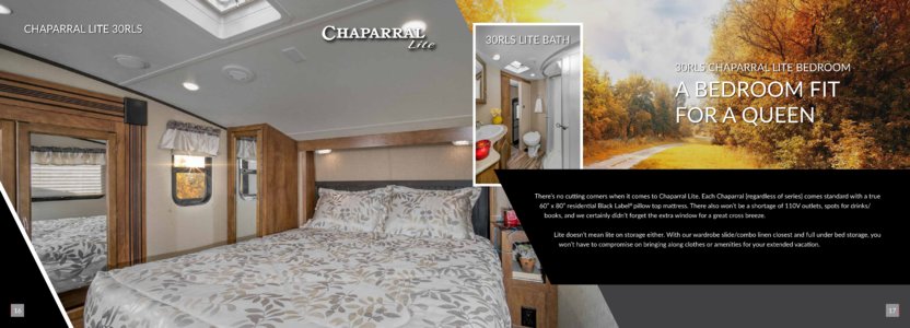 2017 Coachmen Chaparral Brochure page 9