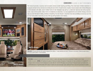 2017 Coachmen Concord Brochure page 3