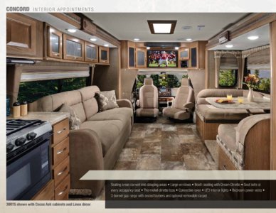 2017 Coachmen Concord Brochure page 4