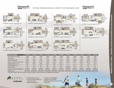 2017 Coachmen Freedom Express French Brochure page 5