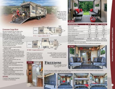 2017 Coachmen Freedom Express French Brochure page 11