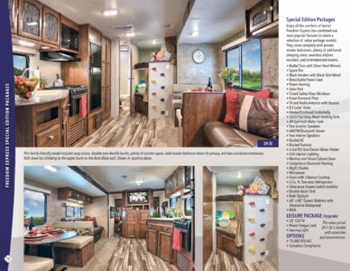 2017 Coachmen Freedom Express Brochure page 12