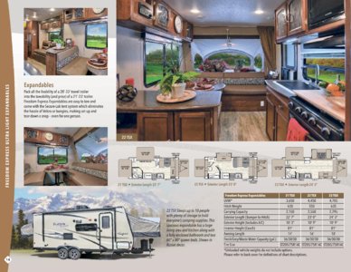 2017 Coachmen Freedom Express Brochure page 14