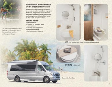 2017 Coachmen Galleria Brochure page 7