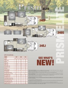 2017 Coachmen Prism Elite Brochure page 1