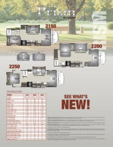 2017 Coachmen Prism Brochure page 1