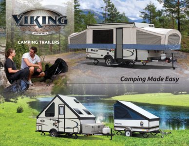 2017 Coachmen Viking Camping Trailer Brochure page 1