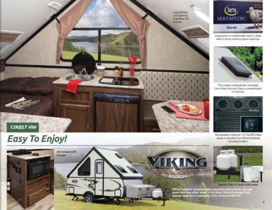 2017 Coachmen Viking Camping Trailer Brochure page 5