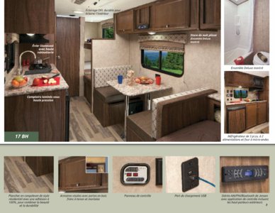 2017 Coachmen Viking Travel Trailer French Brochure page 3