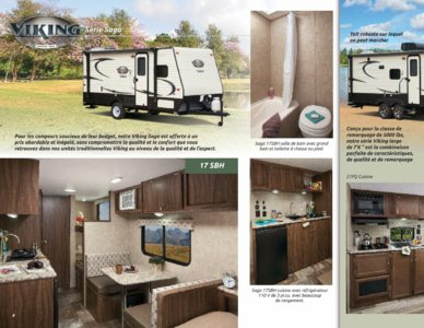 2017 Coachmen Viking Travel Trailer French Brochure page 4