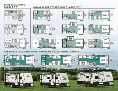 2017 Coachmen Viking Travel Trailer French Brochure page 6