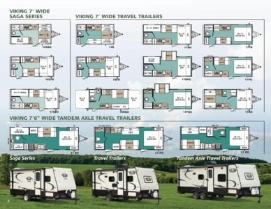 2017 Coachmen Viking Travel Trailer Brochure page 6