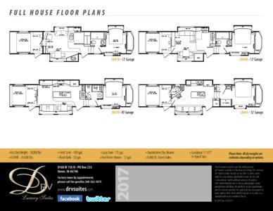 2017 DRV Luxury Suites Fullhouse Brochure page 12