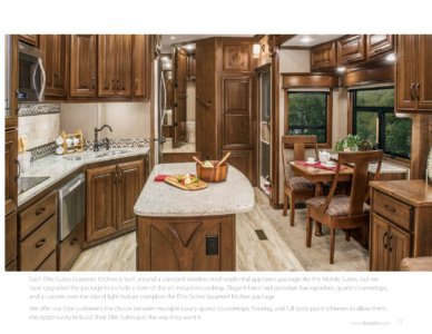 2017 DRV Luxury Suites Mobile Elite Suites Brochure page 17