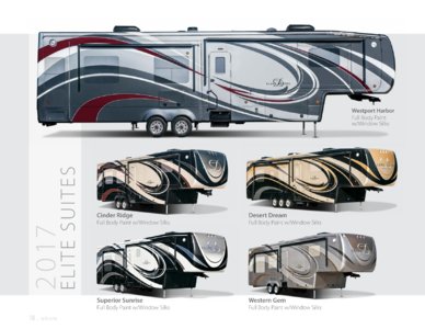 2017 DRV Luxury Suites Mobile Elite Suites Brochure page 18