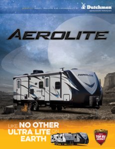 2017 Dutchmen Aerolite Brochure page 1