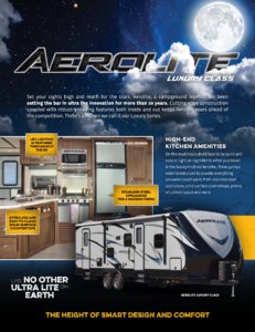 2017 Dutchmen Aerolite Brochure page 2