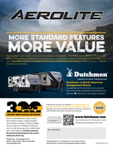 2017 Dutchmen Aerolite Brochure page 12