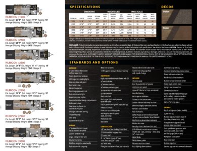 2017 Dutchmen Rubicon Brochure page 3