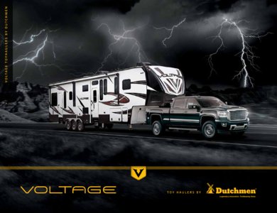 2017 Dutchmen Voltage Brochure page 1