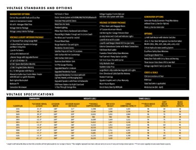 2017 Dutchmen Voltage Brochure page 7