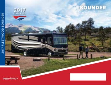 2017 Fleetwood Bounder Brochure