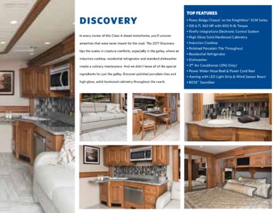 2017 Fleetwood Discovery Discovery Lxe Brochure page 3