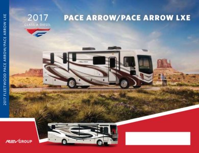 2017 Fleetwood Pace Arrow Pace Arrow Lxe Brochure page 1