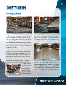 2017 Forest River Arctic Wolf Product Book Brochure page 3