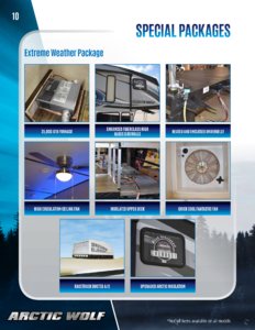 2017 Forest River Arctic Wolf Product Book Brochure page 10