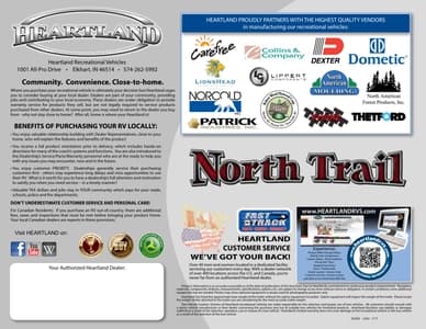 2017 Heartland North Trail Brochure page 8