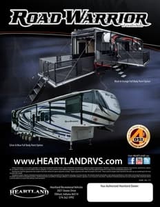 2017 Heartland Road Warrior Brochure page 4