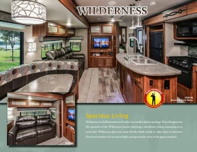 2017 Heartland Wilderness West Coast Brochure page 2