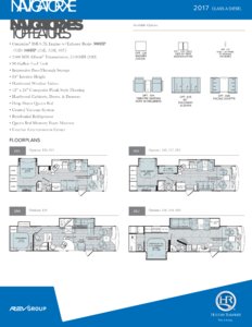 2017 Holiday Rambler Navigator XE Brochure page 1