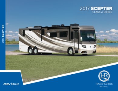 2017 Holiday Rambler Scepter Brochure page 1