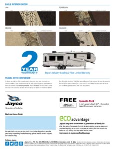 2017 Jayco Eagle Ht Brochure page 20