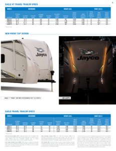 2017 Jayco Eagle Brochure page 9