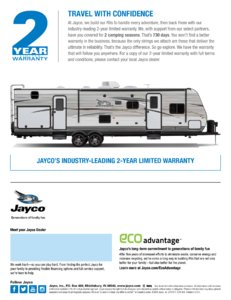 2017 Jayco Jay Flight Brochure page 20