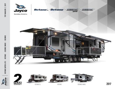 2017 Jayco Seismic Brochure page 1