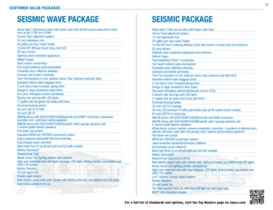 2017 Jayco Seismic Brochure page 17