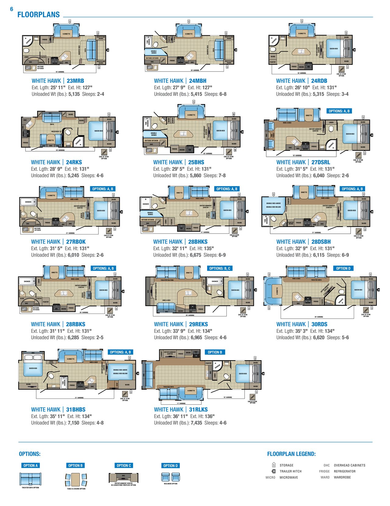 2017 Jayco White Hawk Brochure | Download RV brochures ...