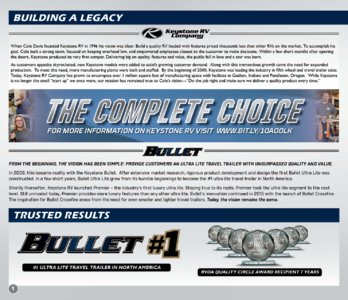 2017 Keystone Rv Bullet Western Edition Brochure page 2