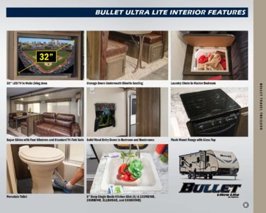 2017 Keystone RV Bullet Western Edition Brochure page 9