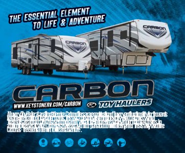 2017 Keystone RV Carbon Brochure page 2