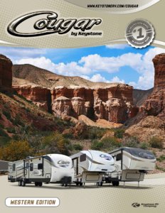 2017 Keystone RV Cougar Half Ton Brochure page 1