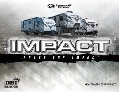 2017 Keystone RV Impact Brochure page 1