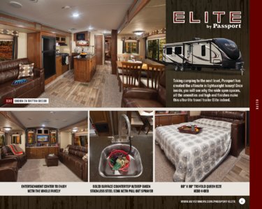 2017 Keystone RV Passport Elite Brochure page 9